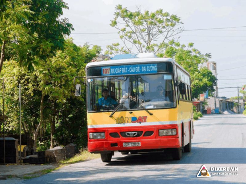 Tuyến xe Bus 101B: Đại Cường(Ứng Hòa) <> Bến xe Giáp Bát