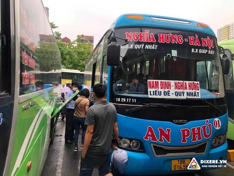 Nhà xe An Phú từ Nghĩa Hưng đi Giáp Bát