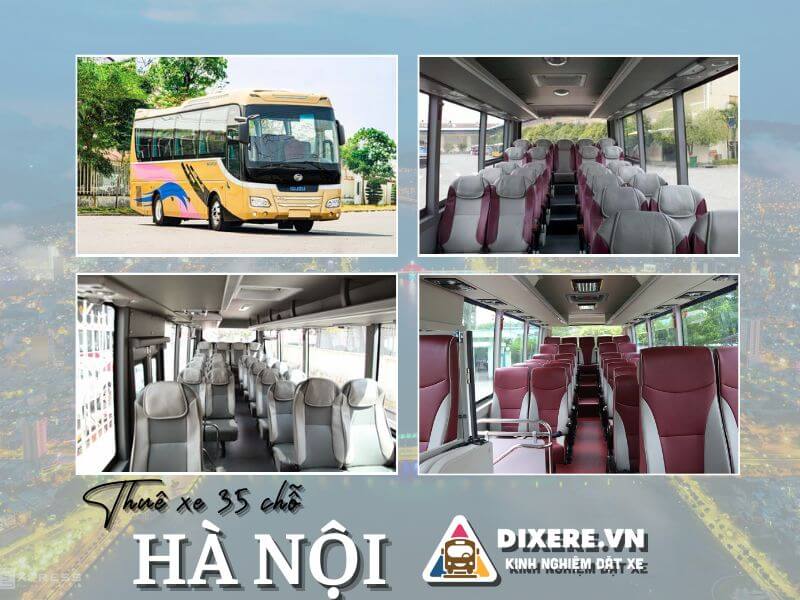 Dịch vụ cho thuê xe 35 chỗ tại Hà Nội được yêu thích nhất