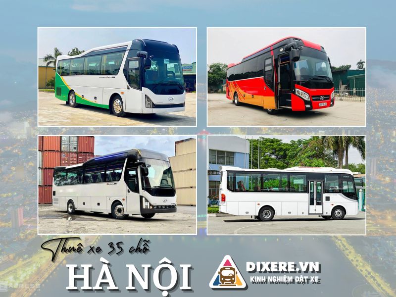 Dịch vụ cho thuê xe 35 chỗ tại Hà Nội