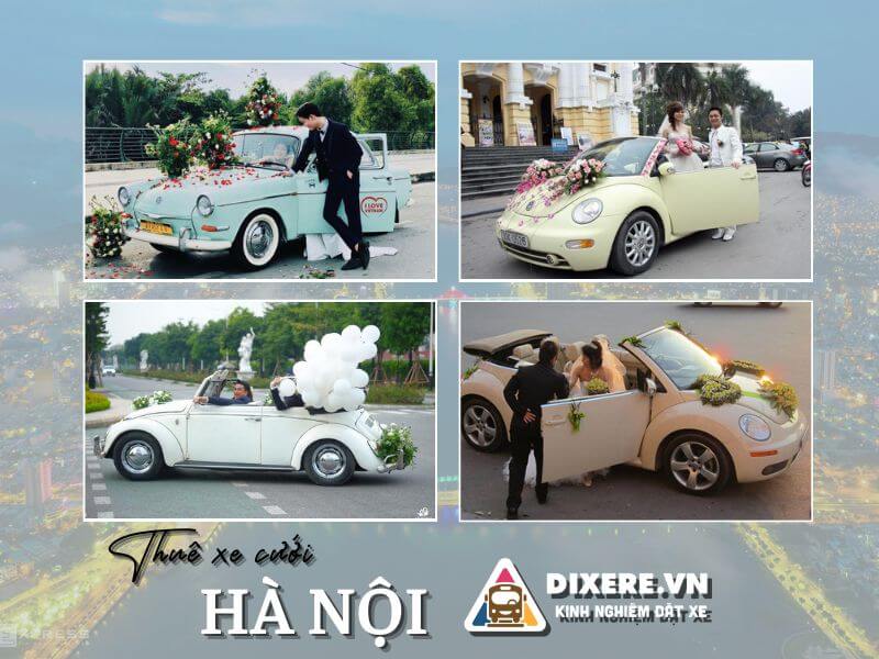 Dòng xe cưới loại cổ điển được thuê tại Hà Nội