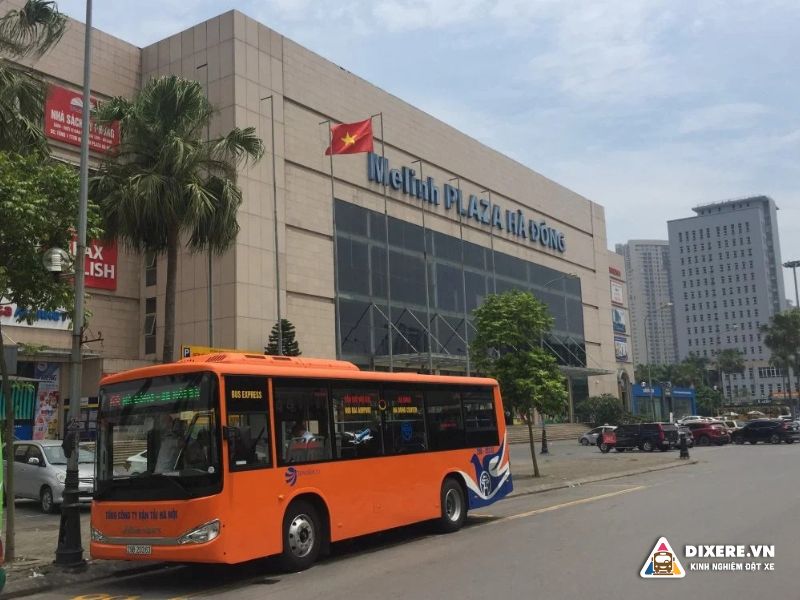 Tuyến xe Bus 68: Hà Đông - Sân Bay Nội Bài đi qua Ngã tư Nội Bài