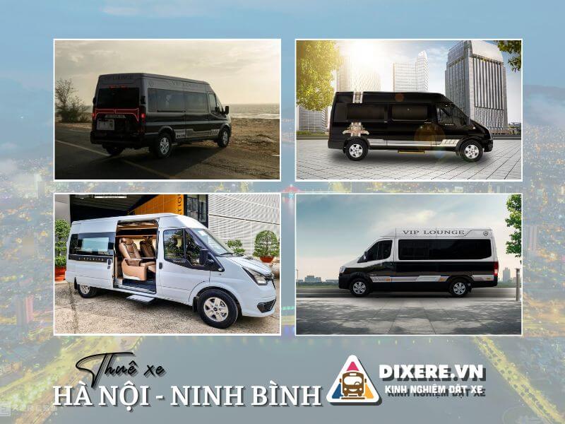 Các dòng xe limousine 9 chỗ cho thuê từ Hà Nội đi Ninh Bình