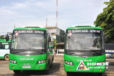 Cập nhật mới nhất các tuyến xe buýt Quảng Ngãi