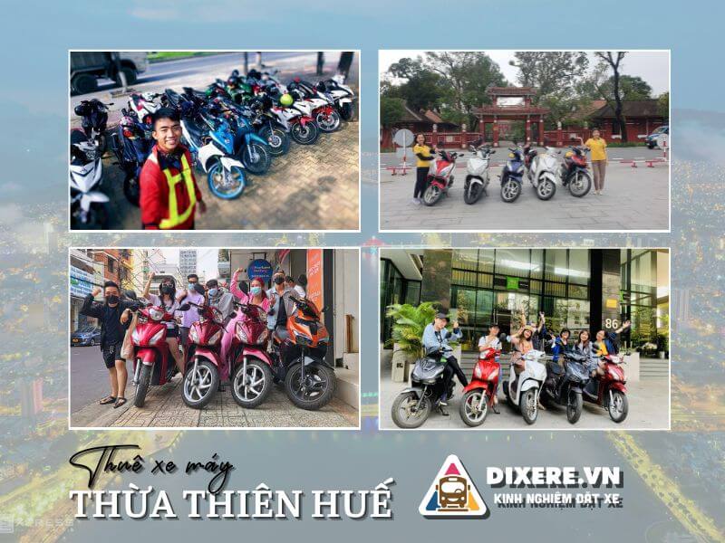 Dịch vụ cho thuê xe máy tại Huế