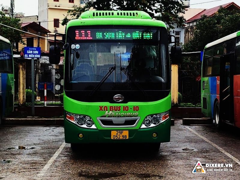 Tuyến xe Bus 111: Bến xe Sơn Tây - Bất Bạt