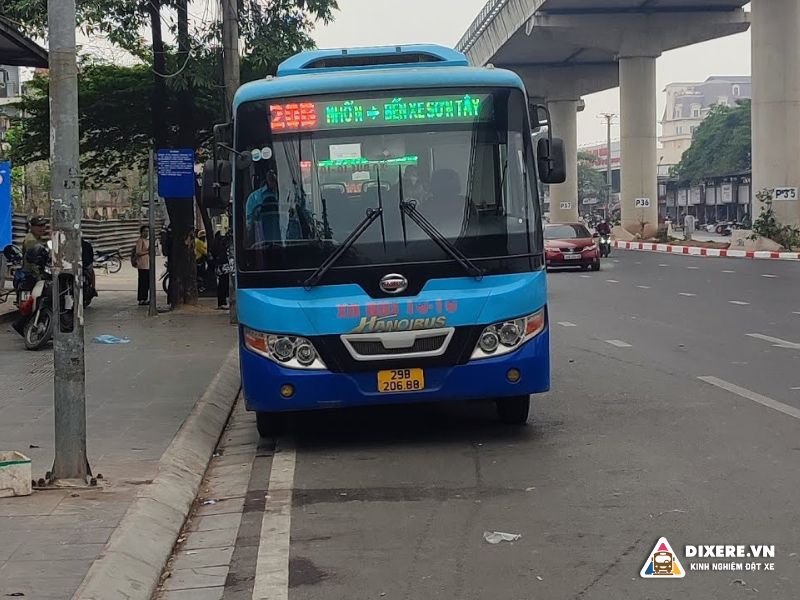 Tuyến xe Bus 20B: Nhổn - Bến xe Sơn Tây