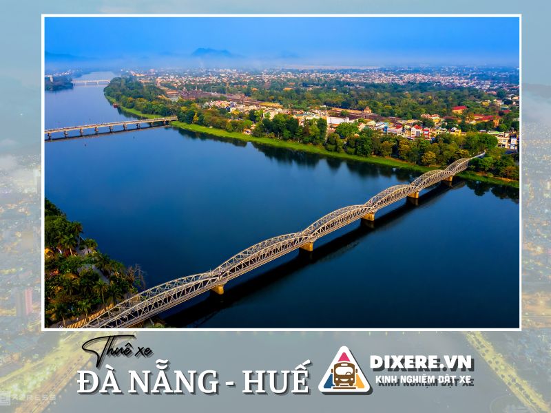 Cầu Trường Tiền - Cây cầu nổi tiếng bắc qua sông Hương tại Huế