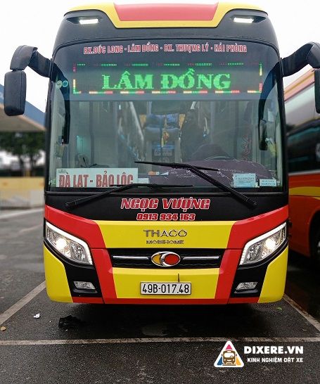xe khách hải phòng đà lạt