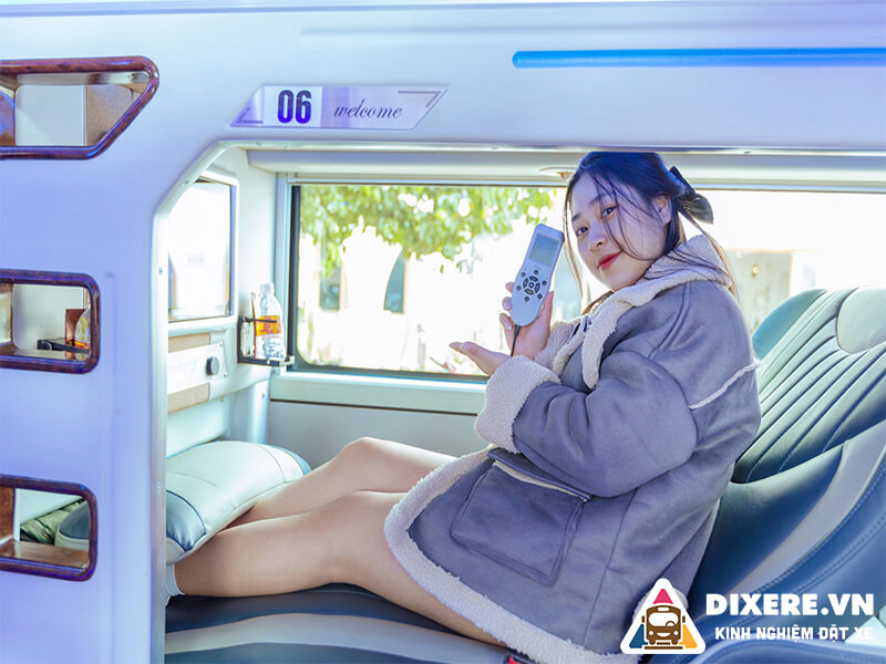 Nhà xe An Anh Limousine xe giường nằm Cabin VIP Sài Gòn đi Đà Lạt chất lượng