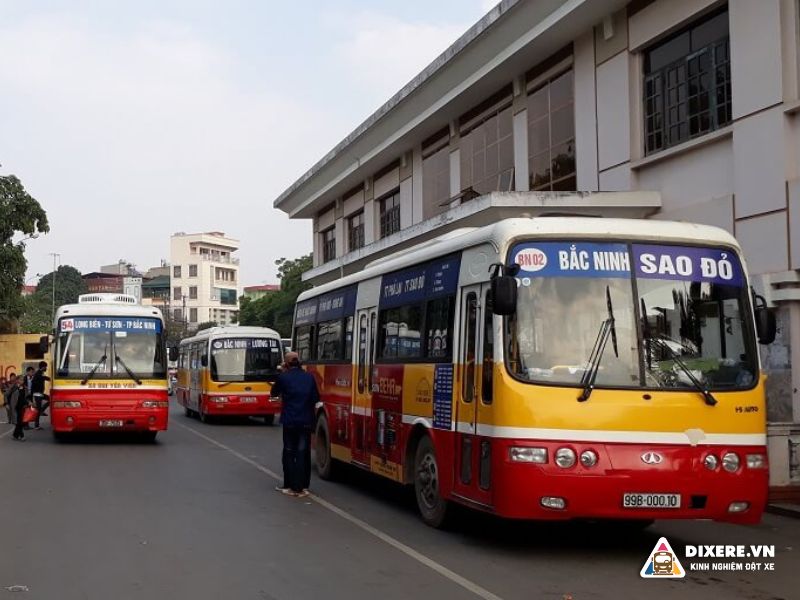 Một số tuyến xe bus từ Bến xe Bắc Ninh đi các tỉnh