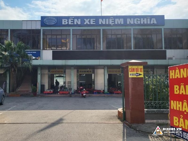 Bến xe Niệm Nghĩa - Một trong những bến xe khách lớn tại Hải Phòng