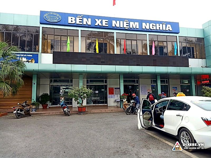 Bến xe Niệm Nghĩa - Một trong những bến xe khách lớn tại Hải Phòng