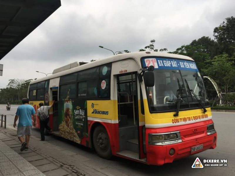 Tuyến xe Bus 21A: Bến xe Giáp Bát - Bến xe Yên Nghĩa