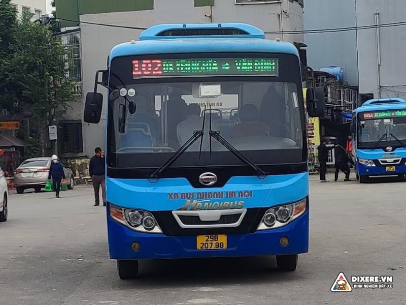 Tuyến xe Bus 102: Bến xe Yên Nghĩa - Vân Đình