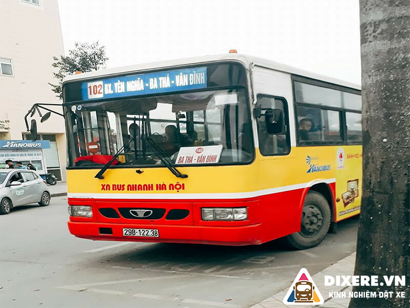Xe Bus Số 102: Bến Xe Yên Nghĩa - Vân Đình