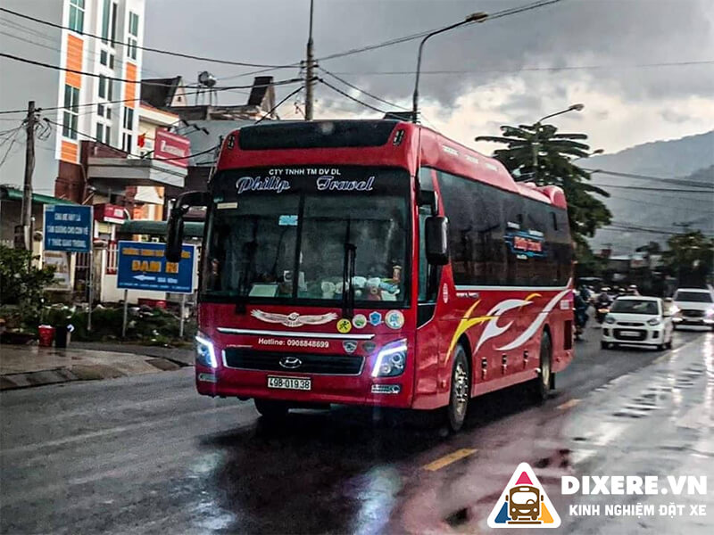 Nhà xe Philip Travel Sài Gòn đi Đà Lạt cao cấp chất lượng phổ biến đầy đủ tiện ích chất lượng