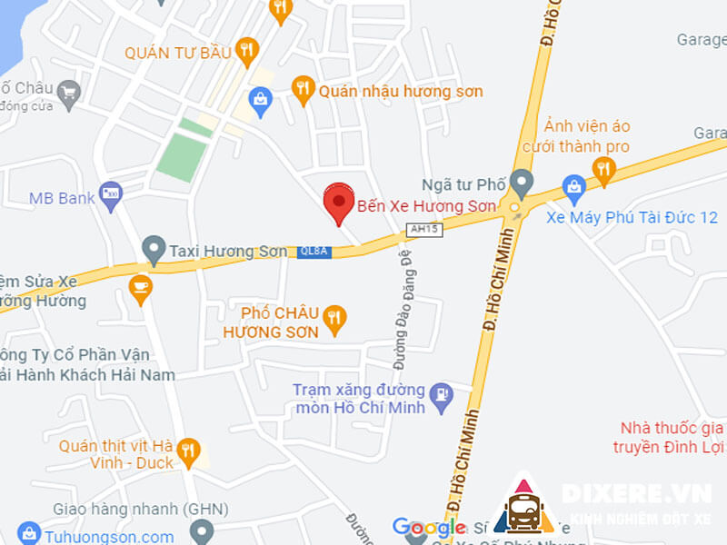 Bến xe Hương Sơn Hà Tĩnh - Một trong những bến xe lớn nhất tại tỉnh Hà Tĩnh