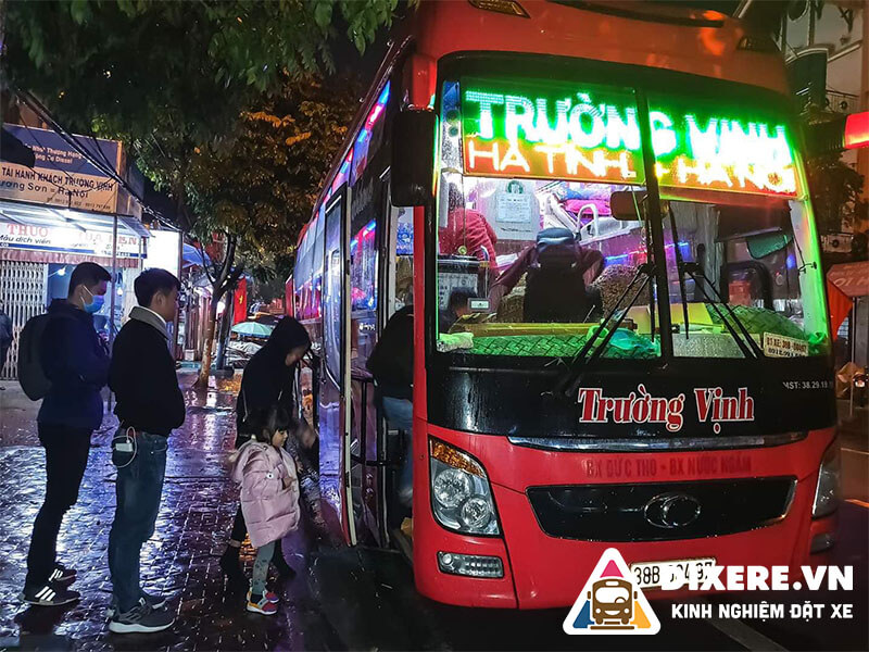 Nhà xe Trường Vịnh từ Bến xe Hương Sơn đi Bến xe Nước Ngầm cao cấp chất lượng