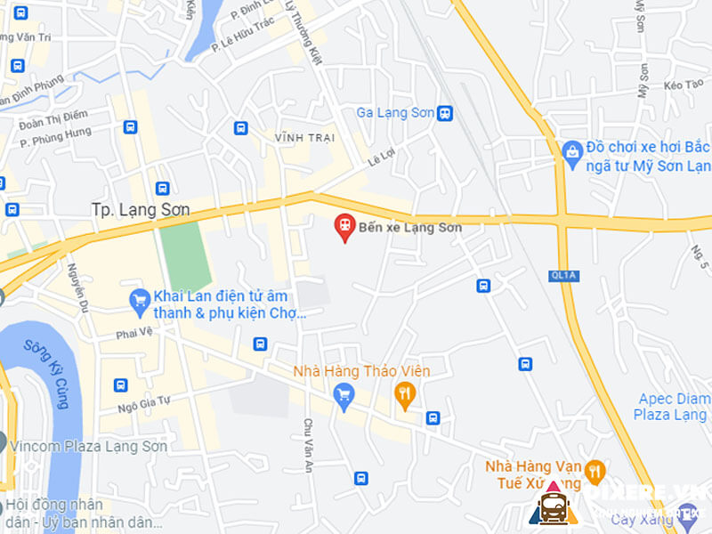 Bến xe Lạng Sơn - Một trong những bến xe lớn nhất tại TP Lạng Sơn