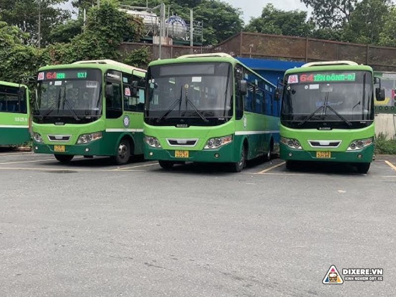 Tuyến xe Bus 64: Bến xe Miền Đông - Đầm Sen