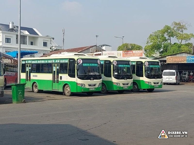 Tuyến xe Bus 60-4: Bến xe Miền Đông - Khung công nghiệp Sông Mây