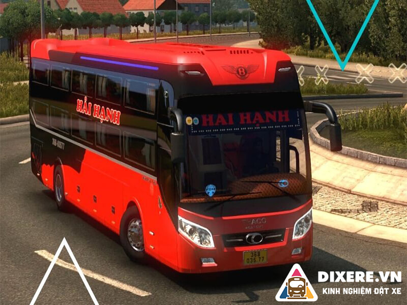 Nhà xe Hải Hạnh từ Bến xe Sầm Sơn đi Hà Nội cao cấp chất lượng