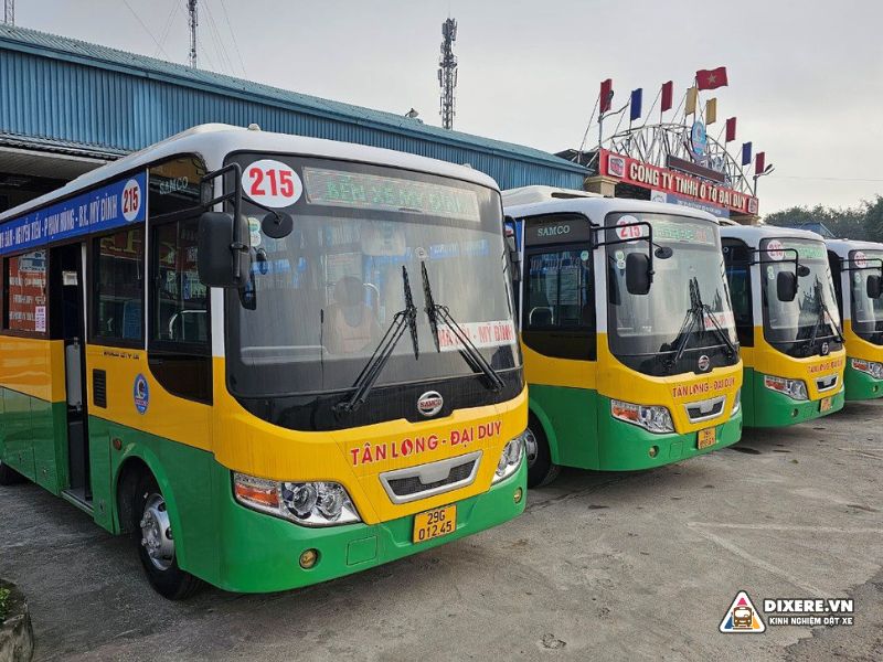 Tuyến xe Bus 08: Thành phố Ninh Bình - Xã Phú Long(Huyện Nho Quan)