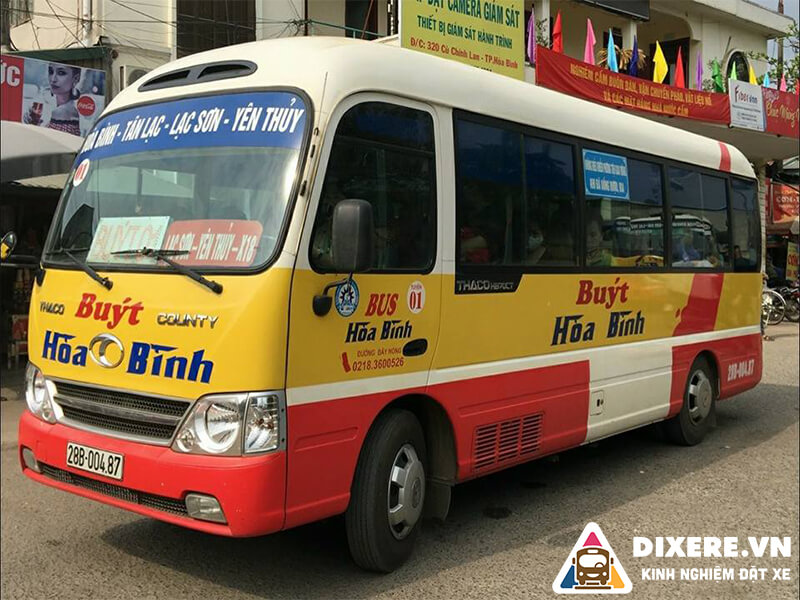 Tuyến Bus 01: Hòa Bình - Lạc Sơn Hoạt Động Tại Bến Xe Yên Thủy