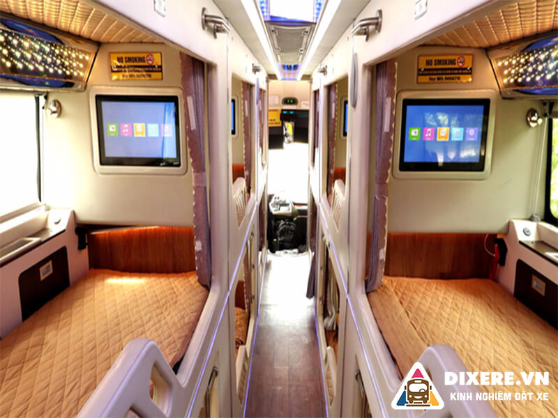Nhà xe Hải Vân Express từ Bến Xe Bắc Hà đi Bến Xe Mỹ Đình cao cấp chất lượng nhất 2022