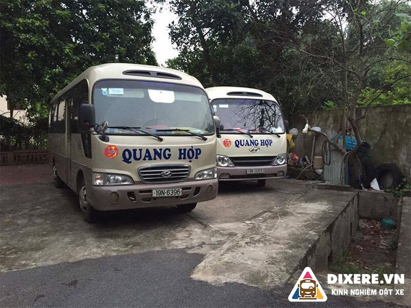 Nhà xe Quang Hợp Bến Xe Gia Lâm đi Phú Thọ cao cấp chất lượng