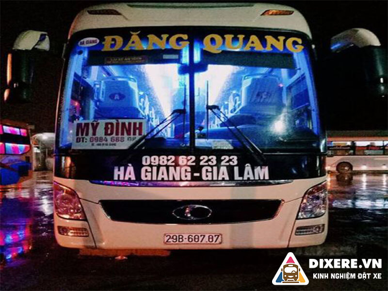 Nhà xe Đăng Quang từ Bến xe Gia Lâm đi Bến xe Hà Giang cao cấp chất lượng