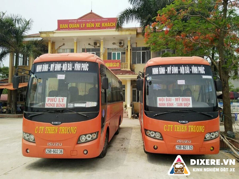 Nhà xe Thiên Trường từ Bến xe Gia Lâm đi Bến xe Vĩnh Phúc cao cấp chất lượng