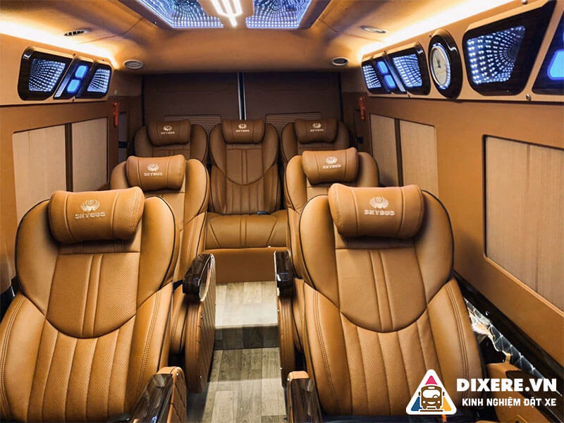 Dòng xe Limousine Hải Dương Express đầy đủ các tiện ích cao cấp chất lượng