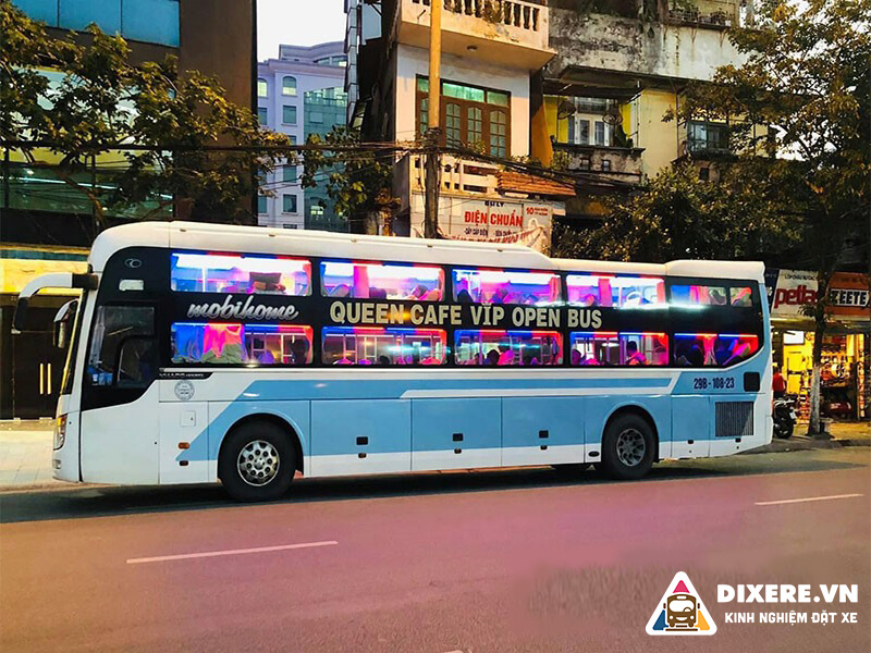 Nhà xe Queen Cafe VIP Open Bus đi Sapa từ Hà Nội uy tín chất lượng