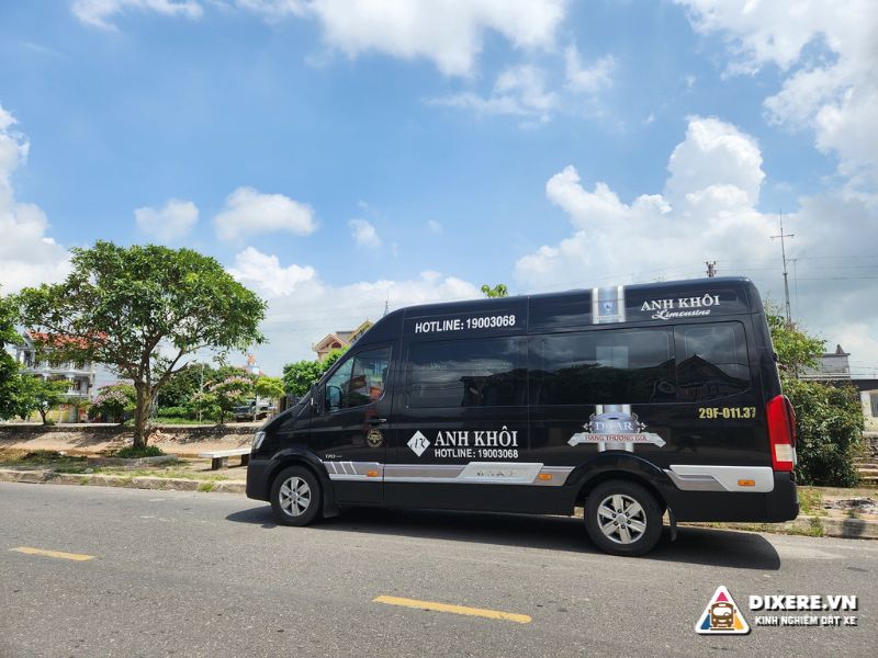 Nhà xe Anh Khôi Limousine từ Hà Nội đi Nam Định