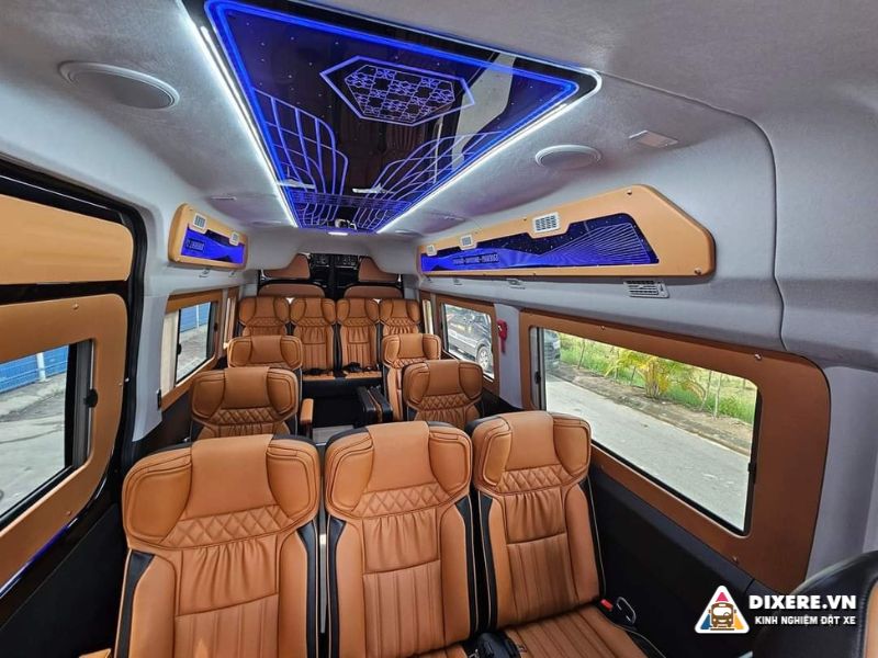 Nội thất cao cấp có trên nhà xe Anh Khôi Limousine