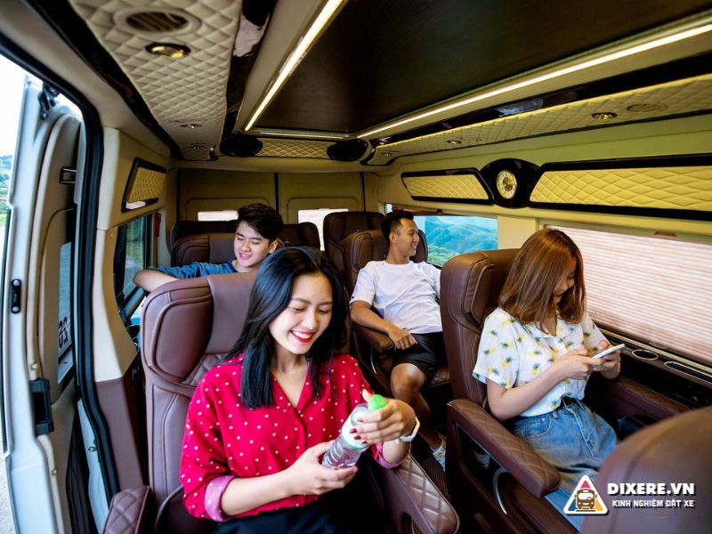 Nội thất cao cấp có trên các dòng xe limousine của Nhật An