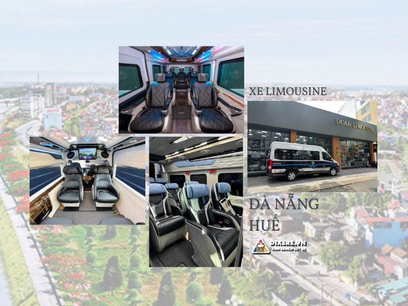 Dịch vụ xe limousine từ Đà Nẵng đi Huế chất lượng